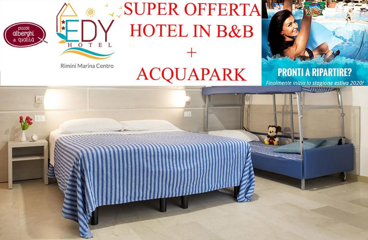 Hotel Edy Rimini Bagian luar foto