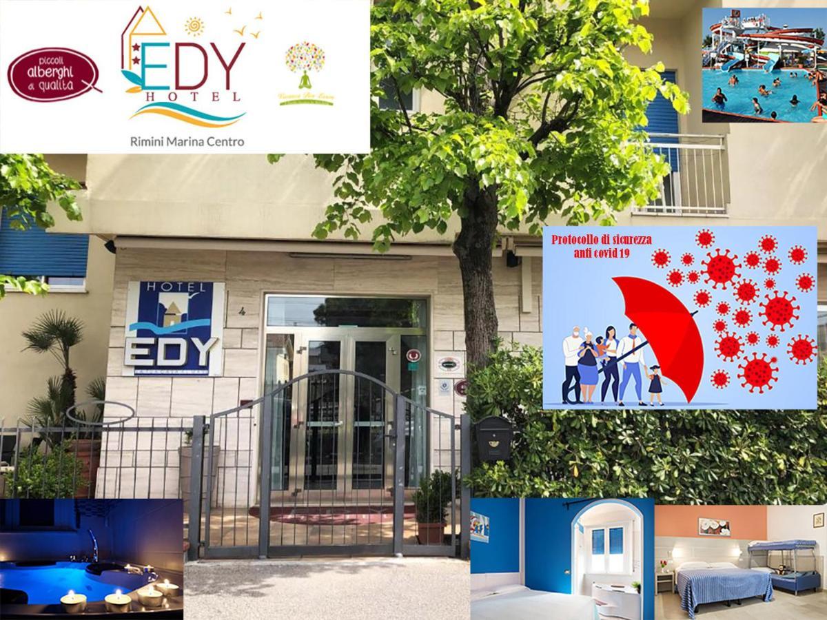 Hotel Edy Rimini Bagian luar foto